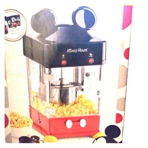 Mickey Mouse Kettle Style Popcorn Maker Brand New